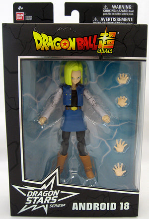 Dragonball Super 6 Inch Action Figure Dragon Stars Series 12 - Android 18