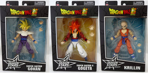 Dragonball Super 6 Inch Action Figure Dragon Stars Series 14 - Set of 3 (Gogeta - Krillin - Gohan)
