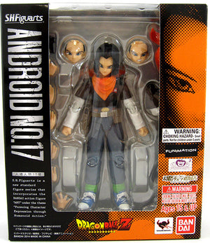 Dragonball Z 5 Inch Action Figure S. H. Figuarts - Android 17