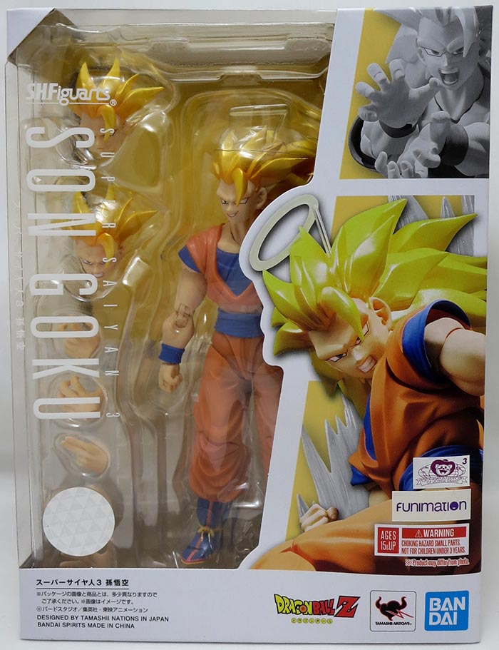 Bandai Dragon Ball Super Saiyan 3 Goku Figure (Series 10) for sale online