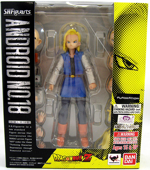 Dragonball Z 5 Inch Action Figure S.H.Figuarts - Android 18