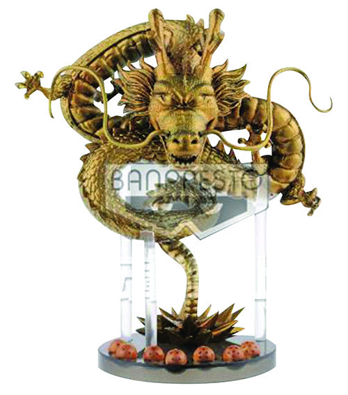 Dragonball Z Super 5 Inch Statue Figure Super Mega WCF Series - Shenron Gold