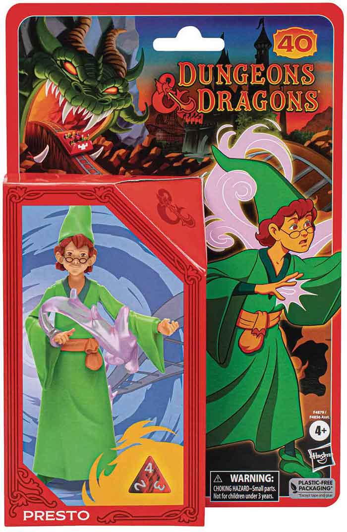 Dungeons & Dragons Cartoon Classics Bobby & Uni Action Figures 2-Pack,  6-Inch Scale - Dungeons & Dragons