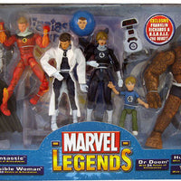 FANTASTIC FOUR Marvel Legends 5-Figure Boxed Set (Sub-Standard Packaging)