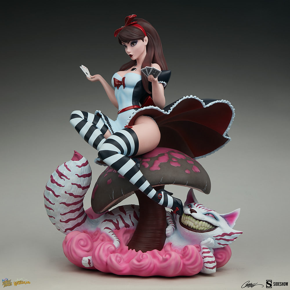 Fairytale Fantasies Collection 14 Inch Statue J. Scott Campbell - Alice in Wonderland Game of Hearts Edition 2005062