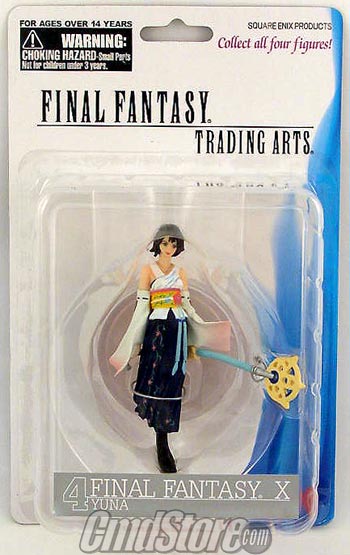 Final Fantasy 10 Trading Arts Action Figures: Yuna