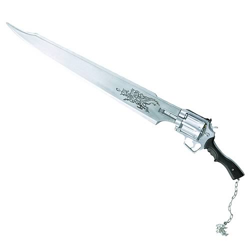 Final Fantasy Master Arms Die Cast Replica Series 1: Squall Leonhart's Gunblade 1/6 Scale