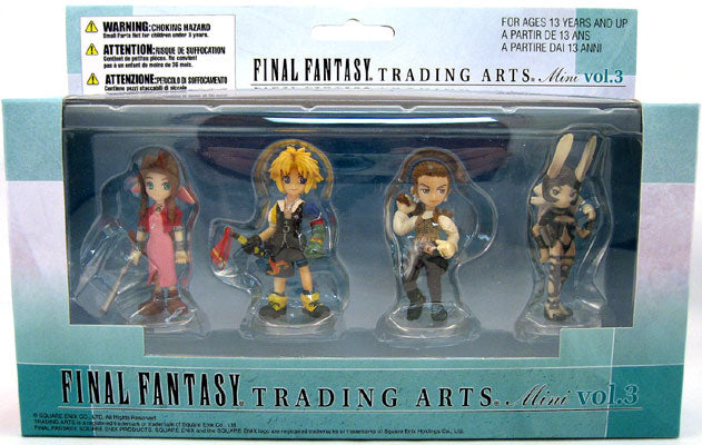 Final Fantasy Trading Arts Action Figures Series 3: Mini Set (Aerith - Tidus - Balthier - Fran)