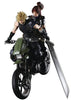 Final Fantasy VII 10 Inch Action Figure Play Arts Kai - Jessie with Cloud & Motorcycle Set