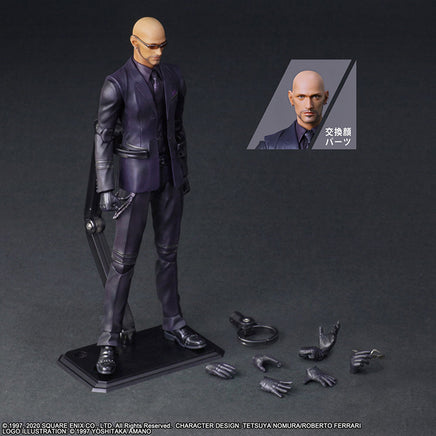 Final Fantasy VII Remake Play Arts Kai 10 Inch Action Figure - Rude