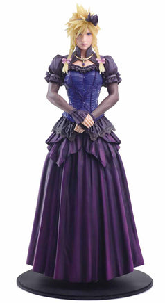 Final Fantasy VII Remake 8 Inch Statue Figure Static Arts - Cloud Strife Dress