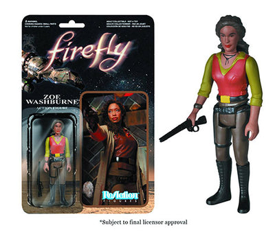 Firefly 3.75 Inch Action Figure ReAction Series - Zoe Washburne