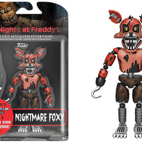 Five nights at Freddy's 4 Fnaf Funko action figure Nightmare Freddy, Chica,  Foxy