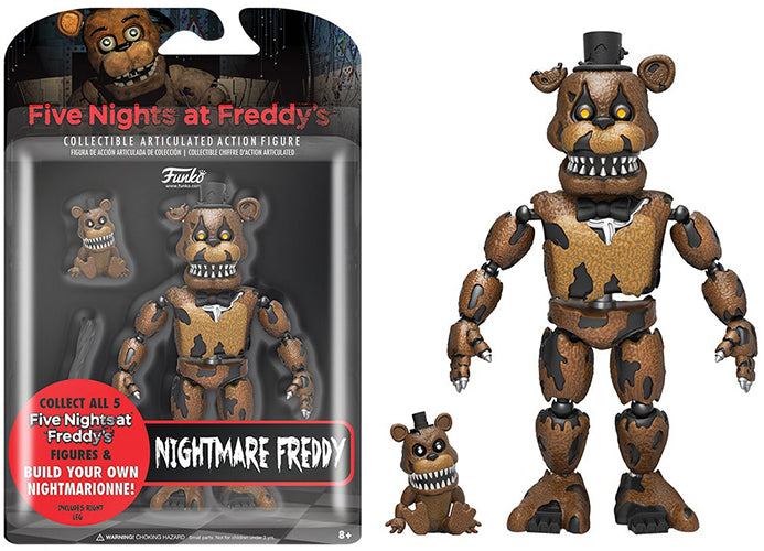 Five Nights at Freddy's 5 Inch Action Figure Series 2 - Nightmare Freddy