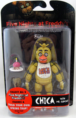 Funko 5 Articulated Action Figure: Five Nights at Freddy's (FNAF) - Chica  The Chicken - Collectible - Gift Idea - Official Merchandise - for Boys