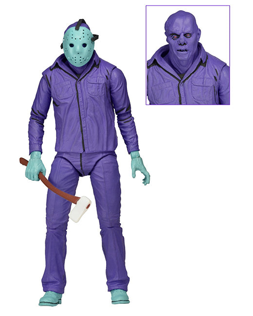 Friday The 13th 7 Inch Action Figure 8-Bit Video Game Series - NES Classic Jason Voorhees