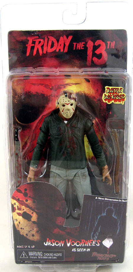 Friday the 13th 7 Inch Action Figure Part 3 - Jason Battle Damaged