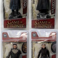 Game Of Thrones 6 Inch Action Figure Series 1 - Set of 4 (Arya - Jon - Daenerys - Night King)