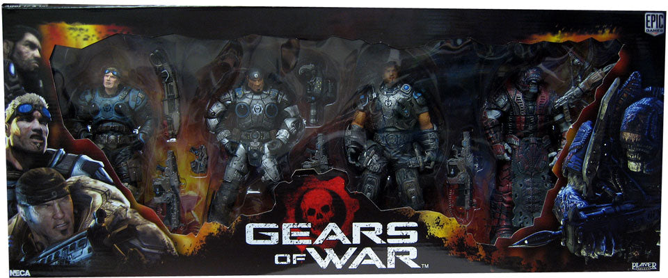 Gears Of War Action Figure Series 2: Box Set (Damon - Marcus - Dominic - Theron)