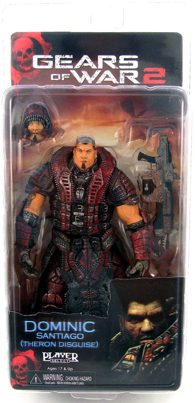 Gears of War Action Figure Series 4: Dominic Santiago Theron Disguise