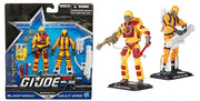 G.I. Joe 50th Anniversary 3.75 Inch Action Figure 2-Pack Wave 1 - Heated Battle (Blowtorch vs. H.E.A.T. Viper)