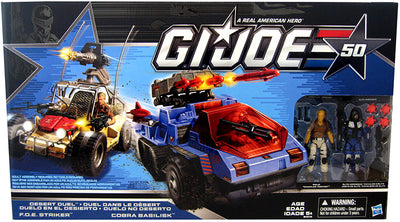 G.I. Joe 3.75 Inch Scale Action Figure Box Set Exclusive - Desert Duel Vehicles Box Set