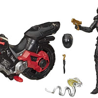 G.I. Joe Classified 6 Inch Action Figure Cobra Island Exclusive - Baroness with C.O.I.L. Bike