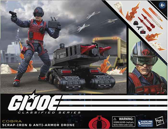 GIジョー Amazon.com: G.I. Joe Classified Series Scrap-Iron & Anti