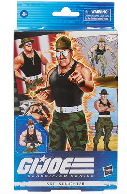 G.I. Joe Classified 6 Inch Action Figure Deluxe - Sgt Slaughter
