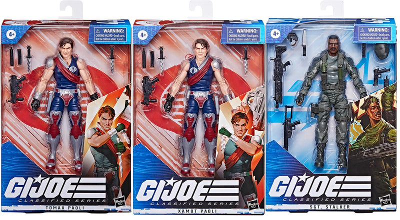 G.I. Joe Classified 6 Inch Action Figure Wave 13 - Set of 5 (#62