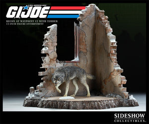 G.I. Joe 12 Inch Scale Figure Environment  - Recon at Waypoint 12 with Timber