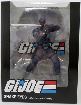 G.I. Joe PVC 8 Inch Statue Figure 1/8 Scale - Snake Eyes