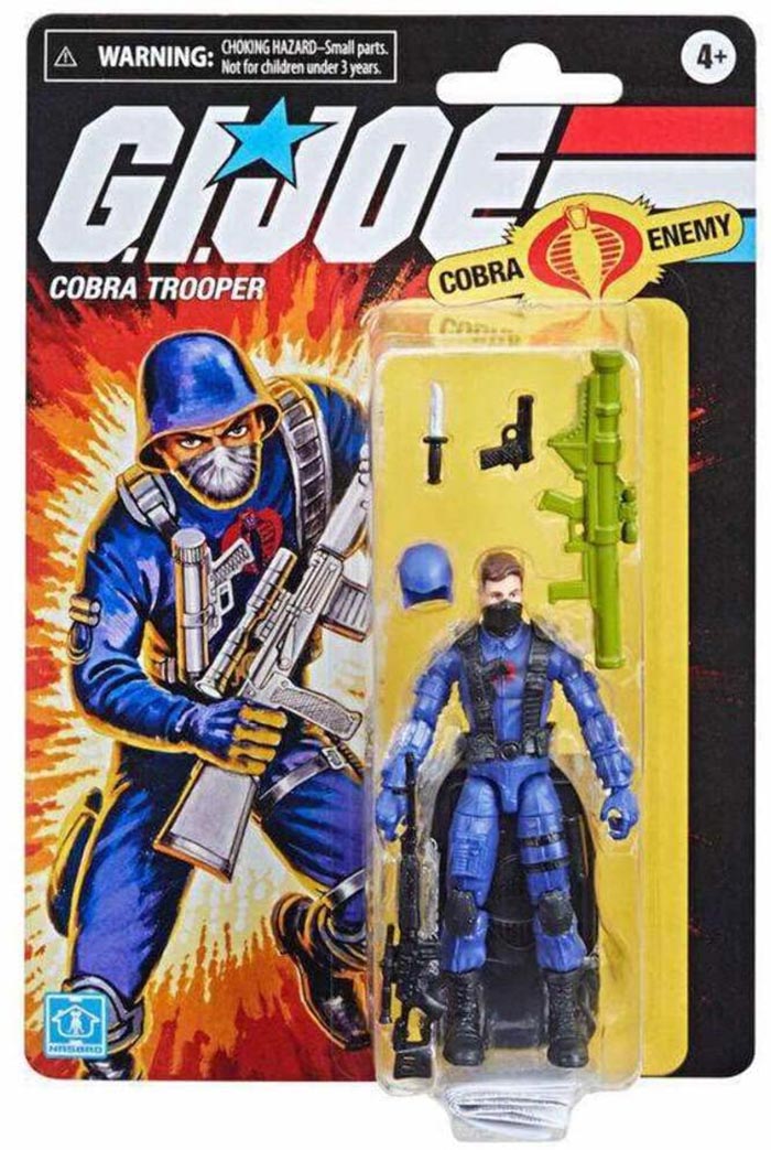 G.I. Joe Retro 3.75 Inch Action Figure Wave 1 - Cobra