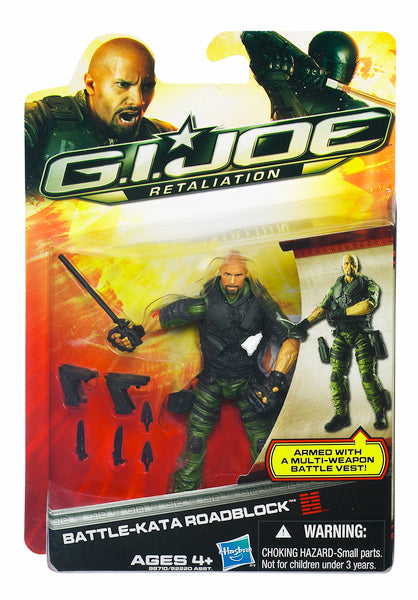 G.I.Joe Retaliation 3.75 Inch Action Figure Wave 2 - Battle-Kata Roadblock