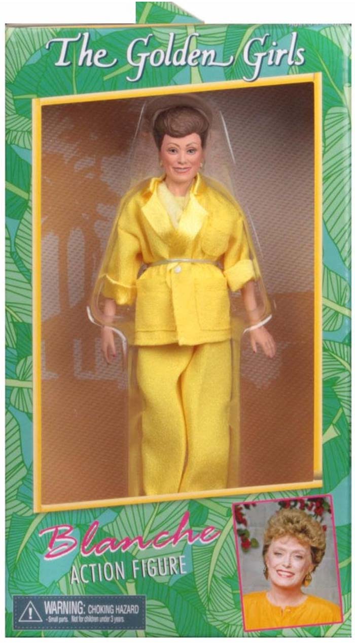 The Golden Girls 8 Inch Action Figure Retro Clothed Series - Blanche