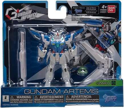 Gundam Infinity 4 Inch Action Figure BAF MS-06F Zaku - Gundam Artemis
