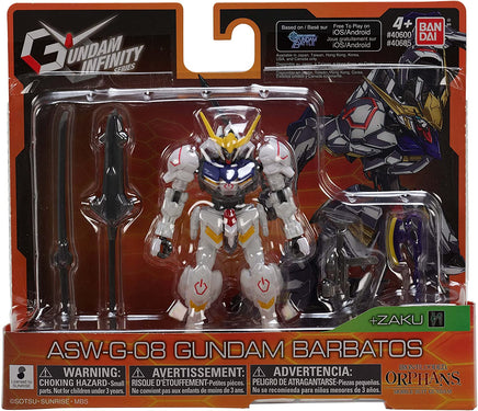 Gundam Infinity 4 Inch Action Figure BAF MS-06F Zaku - Gundam Barbatos