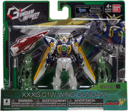 Gundam Infinity 4 Inch Action Figure BAF MS-06F Zaku - XXXG-01W Wing Gundam