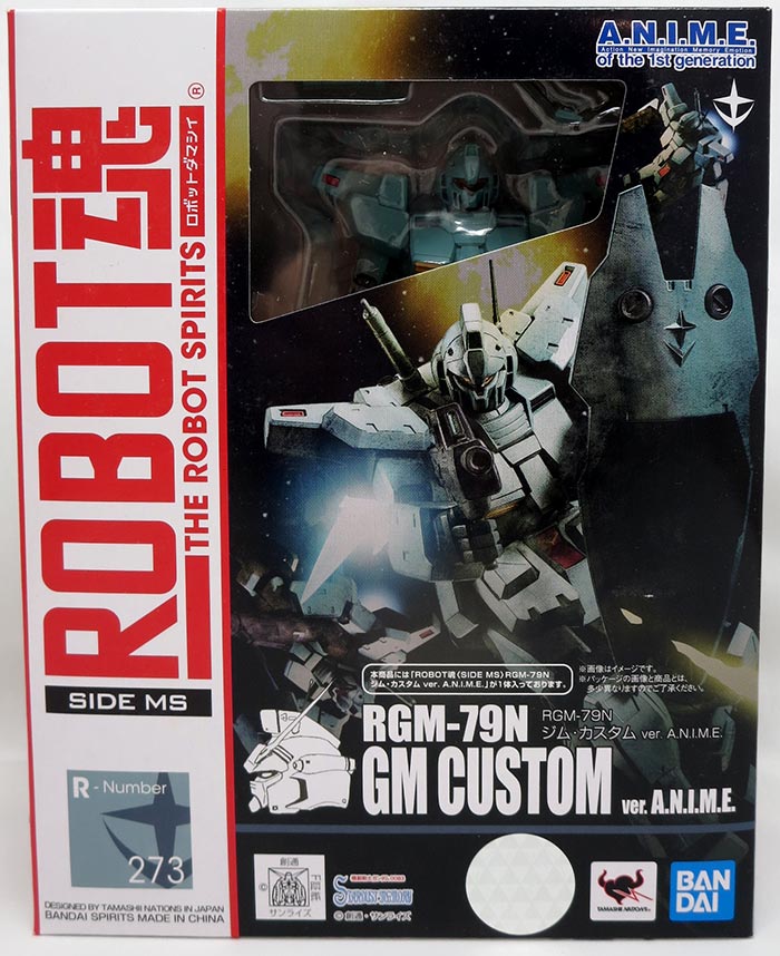 Gundam Universe 6 Inch Action Figure Robot Spirits - RGM-79N GM Custom [25%  to 40% OFF!]