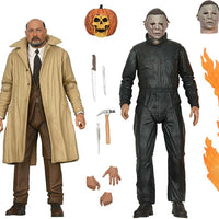 Halloween 7 Inch Action Figure Ultimate 2-Pack - Michael Myers and Dr Loomis