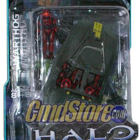 Halo 1 Action Figures Series 4: Warthog With Rocket (Sub-Standard Packaging)