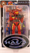 Halo 2 Limited Edition Series Action Figures: Red Spartan V1 Yellow Stripes