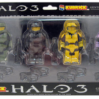 Halo 3 Action Figures Kubricks Series 2: 4-Pack With Purple Spartan Variant