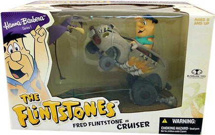 Hanna Barbera Action Figures Box Set: Fred Flinstones Cruiser