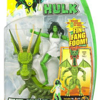 Marvel Legends Hulk 6 Inch Action Figures BAF Fin Fang Foom - Savage She-Hulk