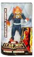Marvel Legends Hasbro Icons Action Figures Series 3: Blue Suit Human Torch Variant 12-Inch