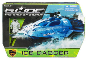 Ice Dagger with Frostbite - G.I. Joe Movie The Rise Of Cobra Vehicle Figure by Hasbro Toys Bravo Wave 1.5