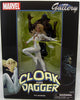 Marvel Gallery 9 Inch Statue Figure Comic Series - Cloak & Dagger (Shelf Wear Packaging)