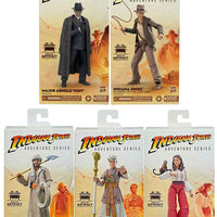 Indiana Jones 6 Inch Action Figure Wave 1 - Set of 5 (Jones - Toht - Marion - Sallah - Rene)