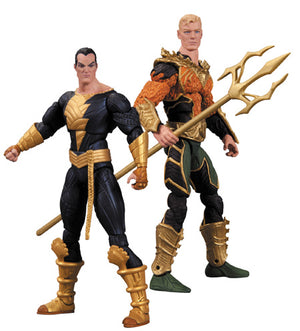 Injustice Gods Among Us 3.75 Inch Action Figure 2-Pack Series - Aquaman vs Black Adam